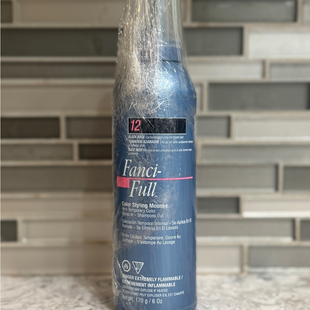 Roux Fanci-Full Color Styling Mousse -  #12 Black Rage